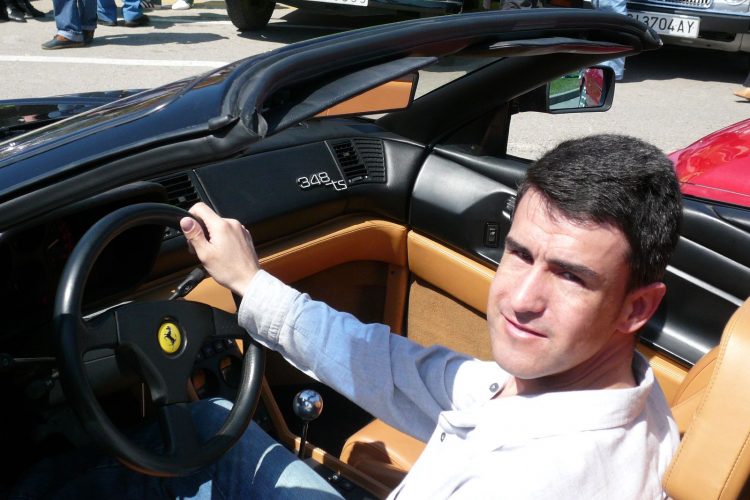 Àlex Castell a Ferrari
